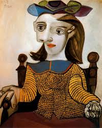 The yellow shirt (Dora Maar) - Pablo Picasso. Artist: Pablo Picasso. Completion Date: 1939. Style: Surrealism. Period: Neoclassicist &amp; Surrealist Period - the-yellow-shirt-dora-maar-1939