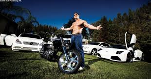 Image result for wwe super star on bikes