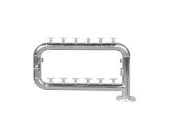 Batería acero galvanizado circuito cerrado 2 filas
