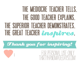 Printable Teacher Appreciation Quotes. QuotesGram via Relatably.com