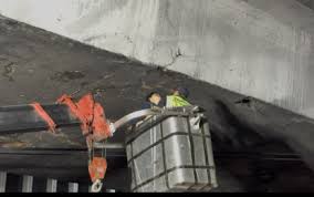 What caused the EDSA-Ortigas flyover bus fire disruption?