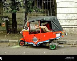 Image of Ojek driver in Jakarta Utara