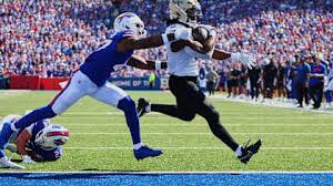 Kendre Miller breaks three tackles on TD run | Saints-Bills Highlights | 2025 NFL Week 4