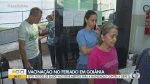 Vacinação é ampliada no feriado