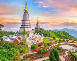 Hình ảnh về Temple Leaf Spa Land with traditional Thai decor and serene atmosphere.