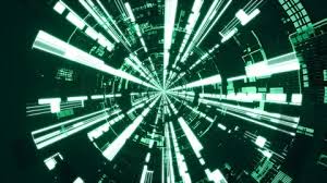 Seamless loop flying into spaceship tunn... | Stock Video ...