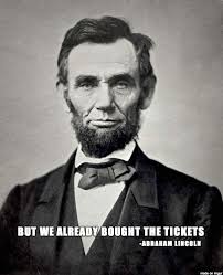 AwesomeShit.Ninja | Top 10 Funniest Abraham Lincoln Quote Memes Review via Relatably.com