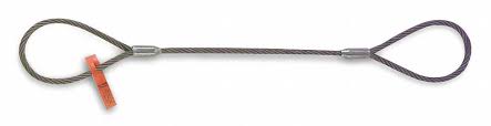 Wire Rope Sling,Single Leg,5 ft.L - Grainger