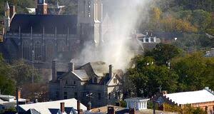 Fire at Historic Graystone Inn in Wilmington