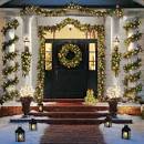 Brylanehome Set Of Cordless Pre-Lit Mini Christmas Wreaths