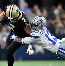 Saints' Taysom Hill leaves Cowboys game in 2nd half with injury. Here's the latest.