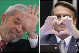 Resultado de imagem para charges - bolsonaro x lula