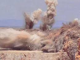 Resultado de imagen para voladura de rocas en carreteras