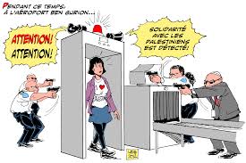 Image result for ISRAELI AIR PORT CARTOON