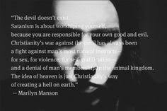 Marilyn Manson Quotes on Pinterest | Marilyn Manson, Music Bands ... via Relatably.com