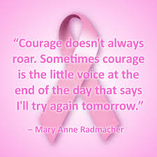 11 Inspirational Breast Cancer Quotes - Chamberlain Nursing Blog via Relatably.com