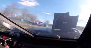 Ware’s Watkins Glen crash from inside the car