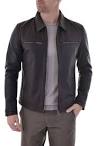 Veste cuir hommes