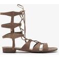 Suede gladiator sandals