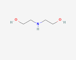 Hình ảnh về Diethanolamine molecular structure