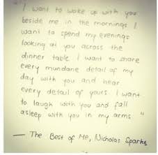 the best of me by nicholas sparks quote | Good Reads | Pinterest ... via Relatably.com