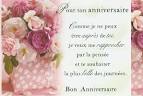 Joyeux anniversaire, je te souhaite plein de belles choses