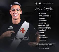 Confira a escalação do Vasco para o jogo contra o Santa Fe