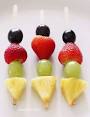 Fruit kebabs on Pinterest Kebabs, Fruit Kabobs and Fruit Skewers