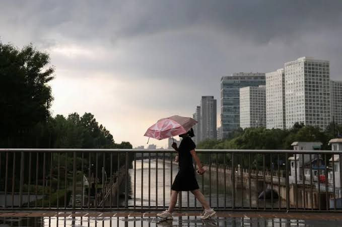 Typhoon Dolphin floods central China and parts of Beijing; forecasters warn of extreme rainfall as storm downgraded to tropical depression
