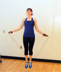 Image result for image of a single person jumping rope,swimming,bicycling,climbing stairs,push ups,squat