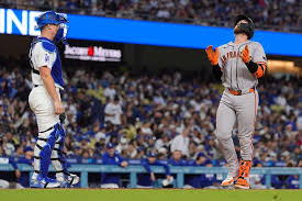 Eric Haase homers twice, outfielders alter celebration after Giants beat Dodgers again