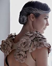 British designer Rachel Freire&#39;s dress made from 3,000 cow nipples | Mail Online - article-2042402-0E1CF07100000578-540_468x594