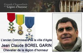 Jean-Claude BOREL GARIN Chevalier de la Légion d&#39;Honneur - ar_11647