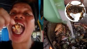 Influenciadora de comida morre nas Filipinas após consumir caranguejo tóxico para vídeo
