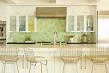 Lime green backsplash california