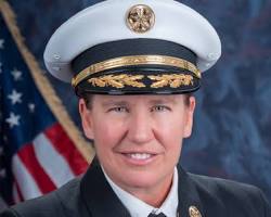 Image of Kristin M. Crowley, Fire Chief of Los Angeles