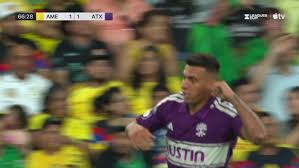 Gol: M. Uzuni vs. AME, 67'