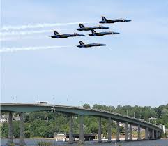 Image result for blue angel flyover