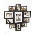 Photo frames: silver, wooden multi photo frames - Homebase