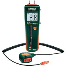 Extech MO265 Combination Pin/Pinless Moisture Meter ...