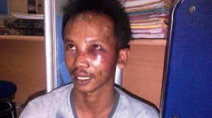 Galang Erlangga alias Bambang (40), warga Desa Cinta Manis Lama, RT 11 Dusun 2, Kabupaten Banyuasin yang terpaksa berurusan dengan pihak kepolisian lantaran ... - galang-pelaku-penipuan-ker