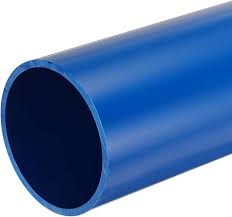 Amazon.com: MECCANIXITY 3.5" Blue PVC Rigid Tube Round Pipe ...