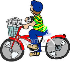 Image result for paper boy  clip art images