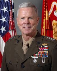 General James Amos. General Amos is a Marine aviator, a jet pilot by trade… not a hard-nosed infantry officer like General Conway. Did Obama think that Amos ... - amos