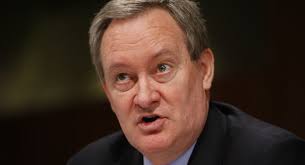 Mike Crapo is pictured. | AP Photo. He&#39;s expected to succeed Sen. Richard Shelby as the top minority member of the Banking Committee. - 121227_mike_crapo_ap_605