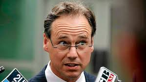The spectre of climate change may follow him like a dark cloud, but on this fine Tasmanian day Greg Hunt seems a man at peace with his world. - mb_wide_hunt_20131021214449552439-620x349