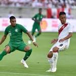 المنتخب السعودي يخسر أمام بيرو