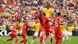 Vea el remate de Jhon Lucumí, que se estrelló en el palo en Colombia vs. Suiza, por el Mundial 2026