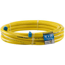Home-Flex 1/2 in. X 25 ft. L Stainless Steel CSST Gas Tubing ...