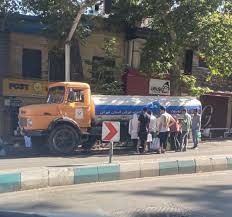 عکسی ترسناک از معضل بی‌آبی در تهران